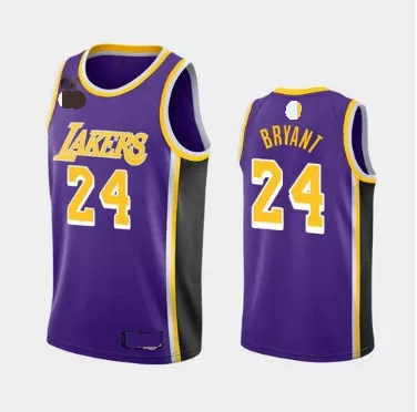 Men's Los Angeles Lakers Bryant #24 Purple Swingman Jersey - Statement Edition - thejerseys