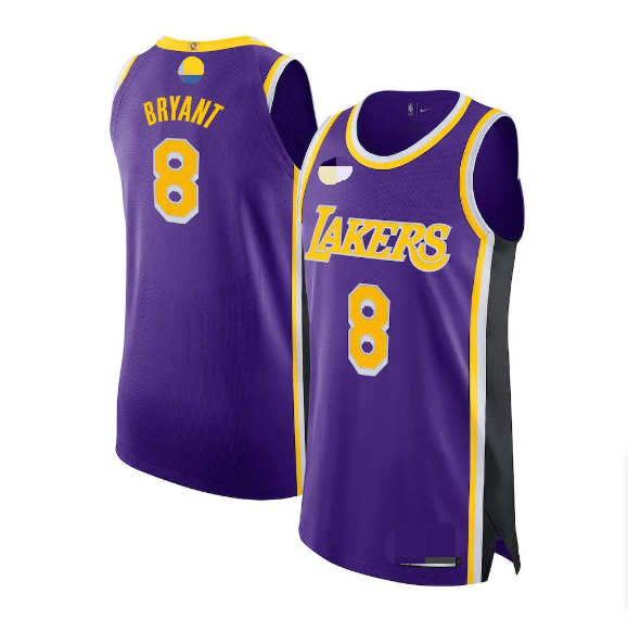 Nike Men's Los Angeles Lakers Anthony Davis #3 Purple Dri-Fit Swingman Jersey, Small