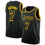 Men's Los Angeles Lakers Carmelo Anthony #7 Black Swingman Jersey - City Edition - thejerseys