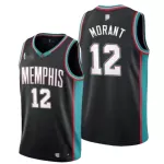 Men's Memphis Grizzlies Ja Morant #12 Black 2020/21 Swingman Jersey - thejerseys