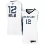 Men's Memphis Grizzlies Ja Morant #12 White 2020/21 Swingman Jersey - Association Edition - thejerseys