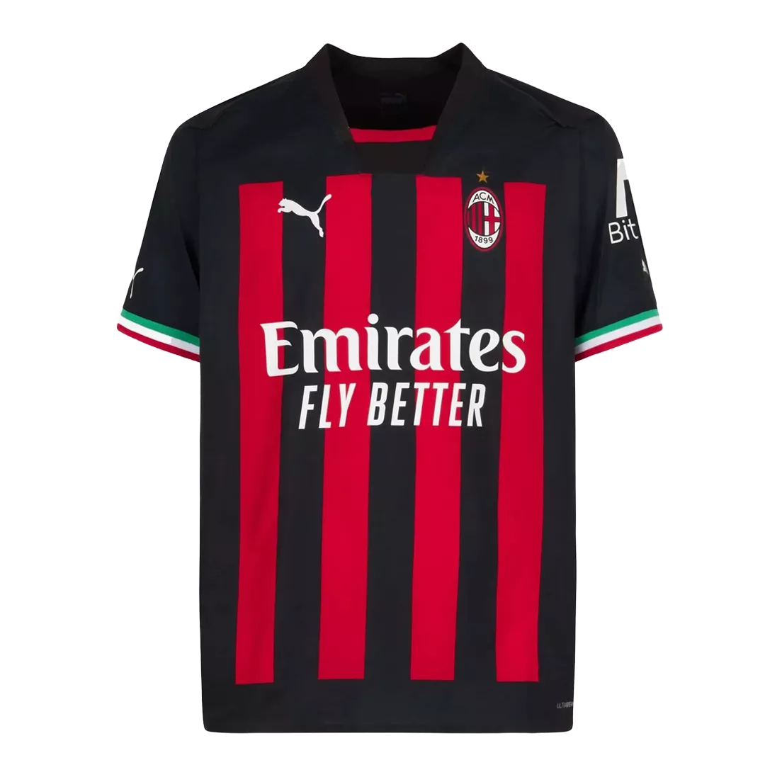 Men's AC Milan Home Soccer Jersey 2022/23 - Fans Version