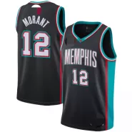 Men's Memphis Grizzlies Ja Morant #12 Black Swingman Jersey 2020/21 - Classic Edition - thejerseys