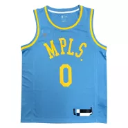 Men's Los Angeles Lakers(MPLS) Russell Westbrook #0 Light Blue Swingman Jersey - Classic Edition - thejerseys