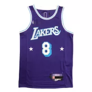 Men's Los Angeles Lakers Kobe Bryant #8 Purple 2021/22 Diamond Swingman Jersey - City Edition - thejerseys