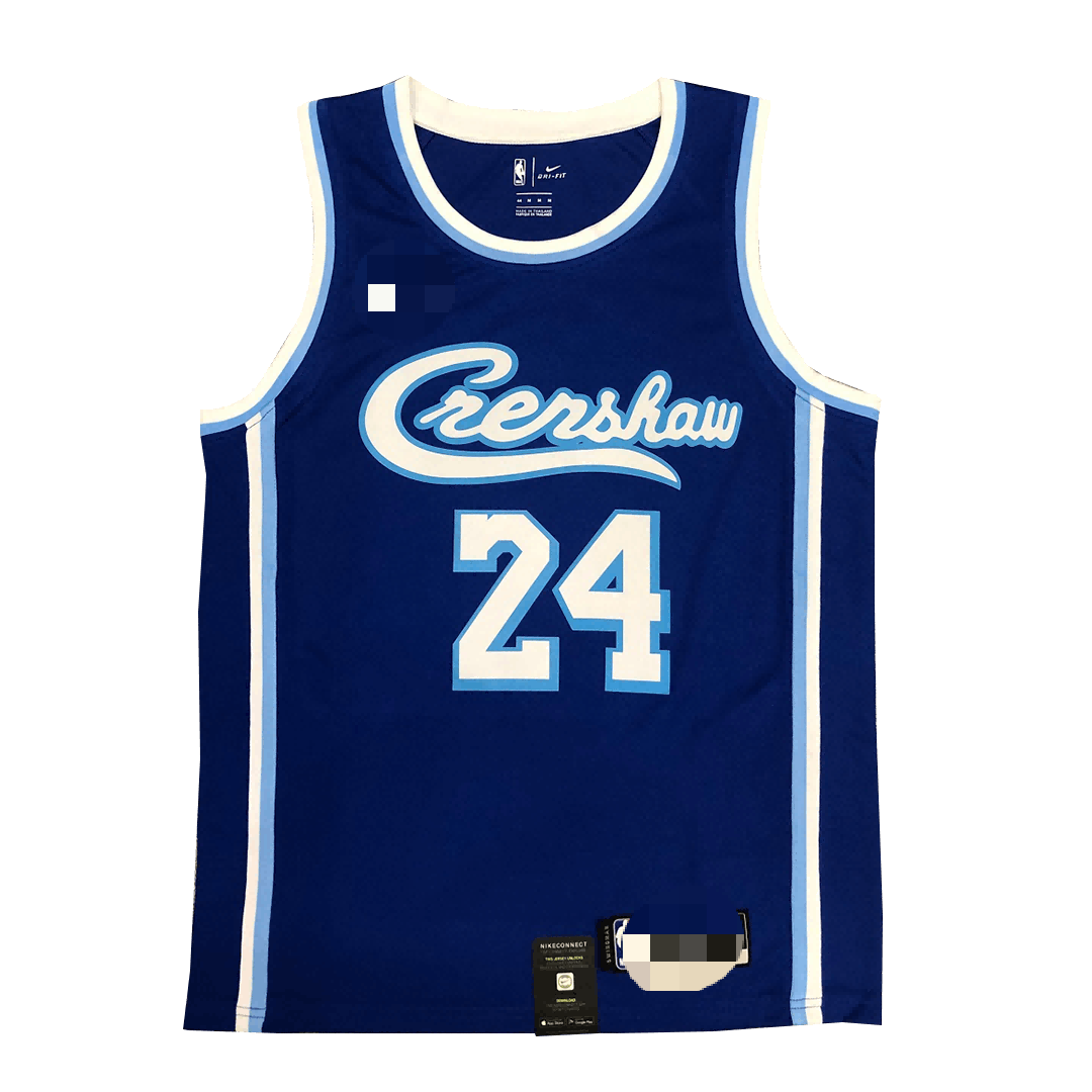 Kobe Bryant Lakers Crenshaw Blue Jersey