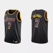Men's Los Angeles Lakers Carmelo Anthony #7 Black 2020/21 Swingman Jersey - thejerseys