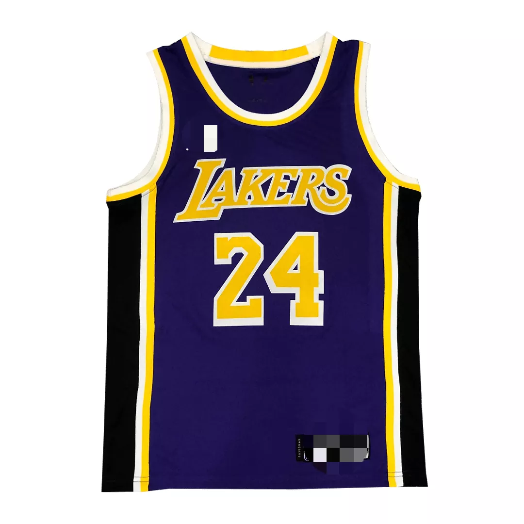 Men's Los Angeles Lakers Bryant #24 Purple Swingman Jersey 2020/21 - Statement Edition - thejerseys