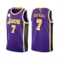 Men's Los Angeles Lakers Carmelo Anthony #7 Purple Swingman Jersey - Statement Edition - thejerseys