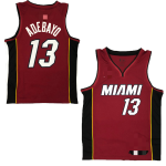 Men's Miami Heat Adebayo #13 Red Swingman Jersey - City Edition