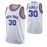 Men's New York Knicks Julius Randle #30 White 2021/22 75th Anniversary Jersey - Association Edition - thejerseys