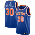Men's New York Knicks Julius Randle #30 Blue Swingman Jersey - Icon Edition - thejerseys