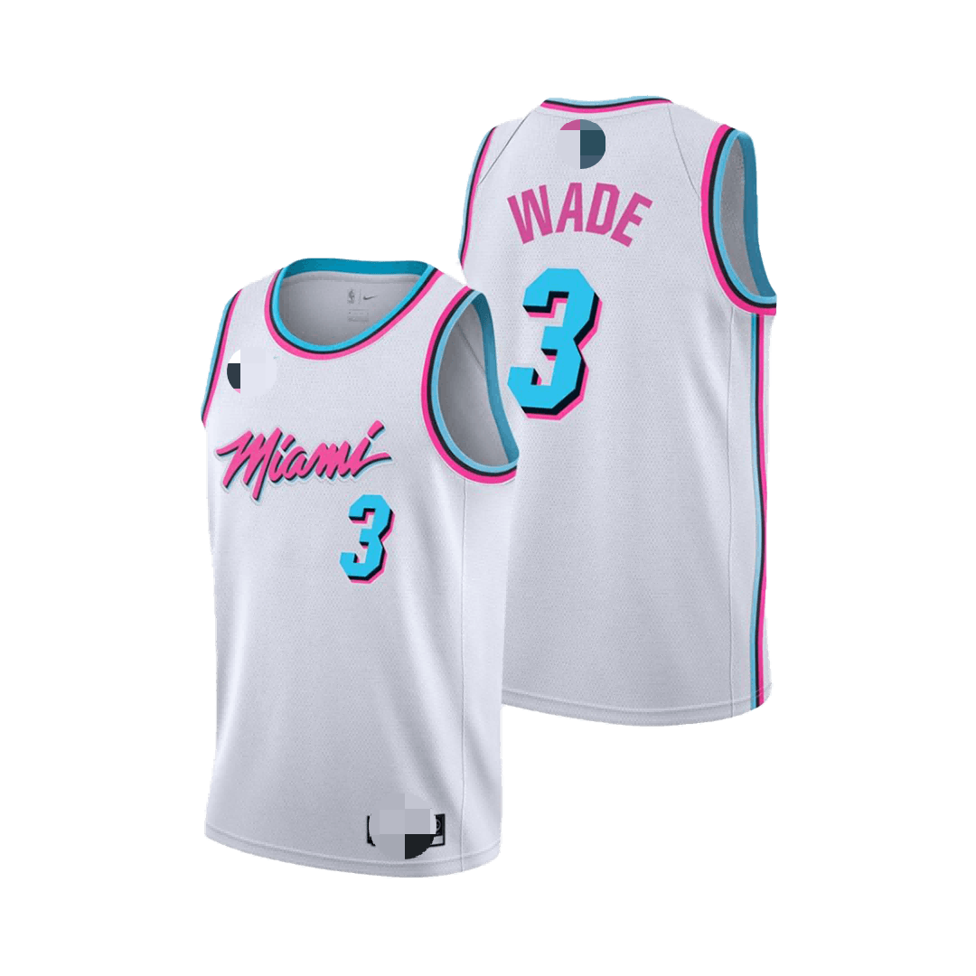 Nike Men's 2022-23 City Edition Miami Heat Bam Ado #13 White Dri-FIT  Swingman Jersey