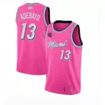 Men's Miami Heat Bam Adebayo #13 Pink 2019/20 Swingma Jersey - City Edition - thejerseys
