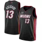 Men's Miami Heat Bam Adebayo #13 Black Swingman Jersey - City Edition - thejerseys
