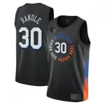 Men's New York Knicks Julius Randle #30 Black 2020/21 Swingman Jersey - City Edition - thejerseys