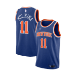 Men's New York Knicks Frank Ntilikina #11 Blue Swingman Jersey - Icon Edition