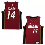 Men's Miami Heat Tyler Herro #14 Red Swingman Jersey - City Edition - thejerseys