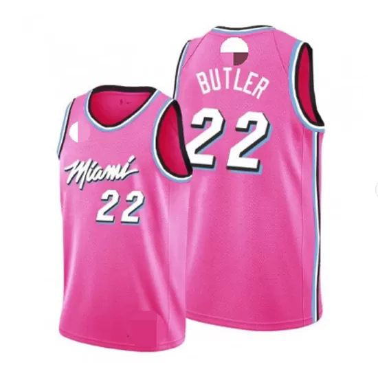 Black Nike NBA Miami Heat Butler #22 Swingman Jersey