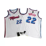 Men's Miami Heat Jimmy Butler #22 White 2019/20 Swingman Jersey - City Edition - thejerseys