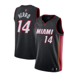 Men's Miami Heat Tyler Herro #14 Black 2020/21 Swingman Jersey - Icon Edition