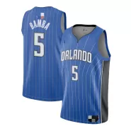 Men's Orlando Magic Bamba #5 Royal Swingman Jersey - thejerseys