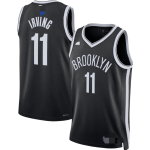 Men's Brooklyn Nets Kyrie Irving #11 Black Diamond Swingman Jersey - Icon Edition