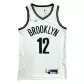 Men's Brooklyn Nets LaMarcus Aldridge #21 White 2021 Diamond Swingman Jersey - Icon Edition - thejerseys