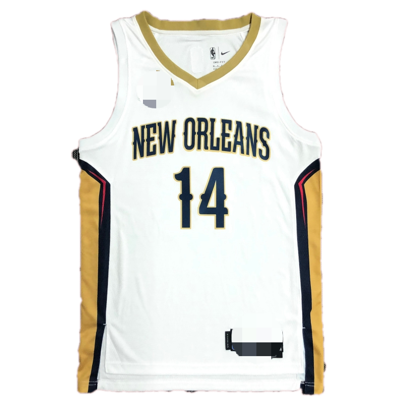 Jordan Youth 2022-23 City Edition New Orleans Pelicans CJ McCollum #3  Swingman Jersey