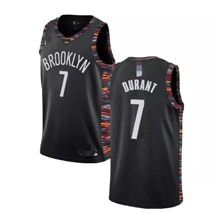 Men's Brooklyn Nets Kevin Durant #7 Black 2019/20 Swingman Jersey - City Edition - thejerseys