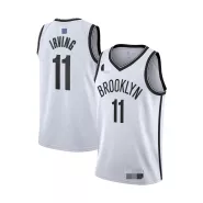 Men's Brooklyn Nets Irving #11 White Swingman Jersey 2019/20 - Association Edition - thejerseys