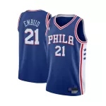 Men's Philadelphia 76ers Joel Embiid #21 Bule Swingman Jersey - Icon Edition - thejerseys