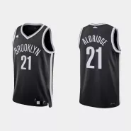 Men's Brooklyn Nets LaMarcus Aldridge #21 Black 2021 Diamond Swingman Jersey - Icon Edition - thejerseys