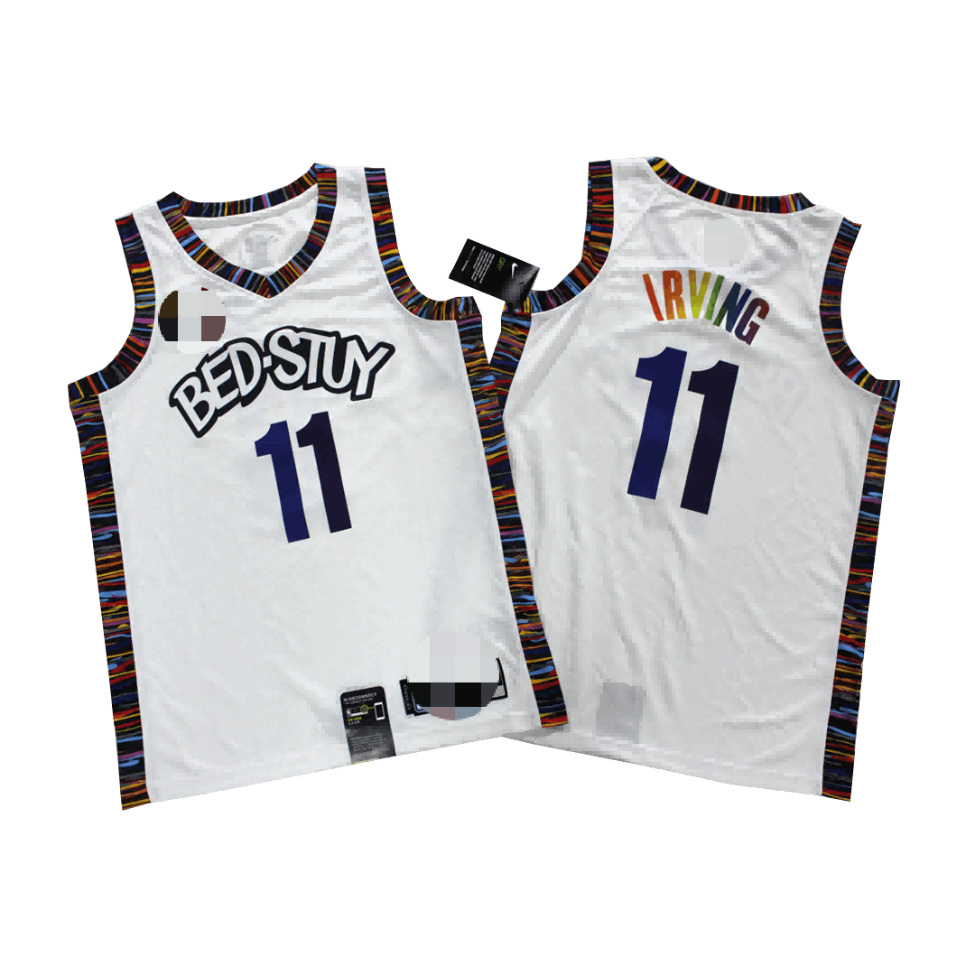 75th Anniversary IRVING #11 Los Angeles Lakers White NBA Jersey