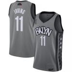 Men's Brooklyn Nets Kyrie Irving #11 Gray 2020/21 Swingman Jersey - Statement Edition