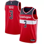 Men's Washington Wizards Bradley Beal #3 Red 2021/22 Swingman Jersey - Icon Edition - thejerseys
