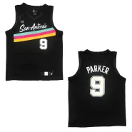 Men's San Antonio Spurs Parker #9 Nike Black 2021 Swingman NBA Jersey - City Edition - thejerseys