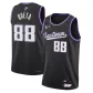 Men's Sacramento Kings Neemias Queta #88 Black Swingman Jersey 2021/22 - City Edition - thejerseys