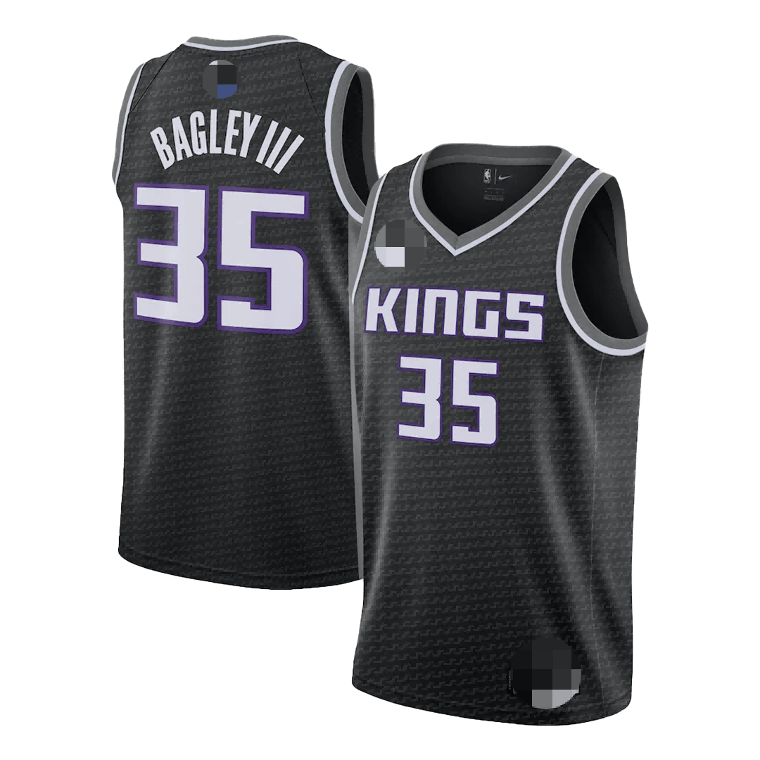 Nike Men's Sacramento Kings De'Aaron Fox #5 Purple Dri-FIT Swingman Jersey