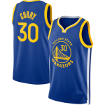 Men's Golden State Warriors Stephen Curry #30 Blue 2021/22 Swingman Jersey - Icon Edition