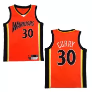 Men's Golden State Warriors Curry #30 Orange 2009/10 Swingman Jersey - thejerseys