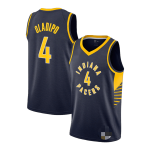 Men's Indiana Pacers Victor Oladipo #4 Navy Swingman Jersey - Icon Edition