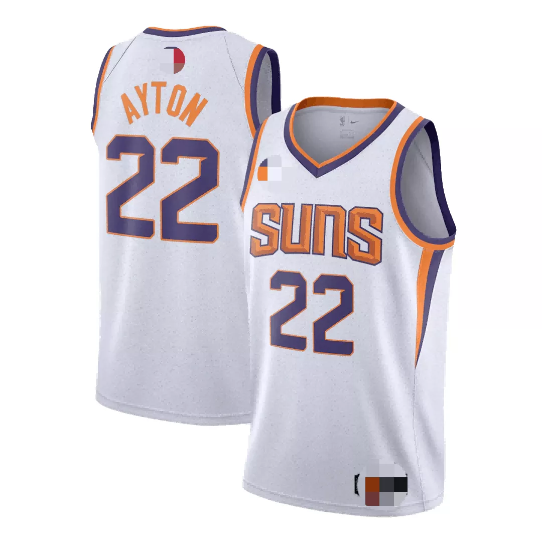 Men's Phoenix Suns Ayton #22 White Swingman Jersey 2019/20 - Association Edition