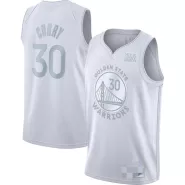 Golden State Warriors Stephen Curry #30 White MVP Swingman Jersey - thejerseys