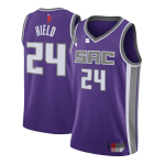 Men's Sacramento Kings Buddy Hield #24 Purple Swingman Jersey - Icon Edition
