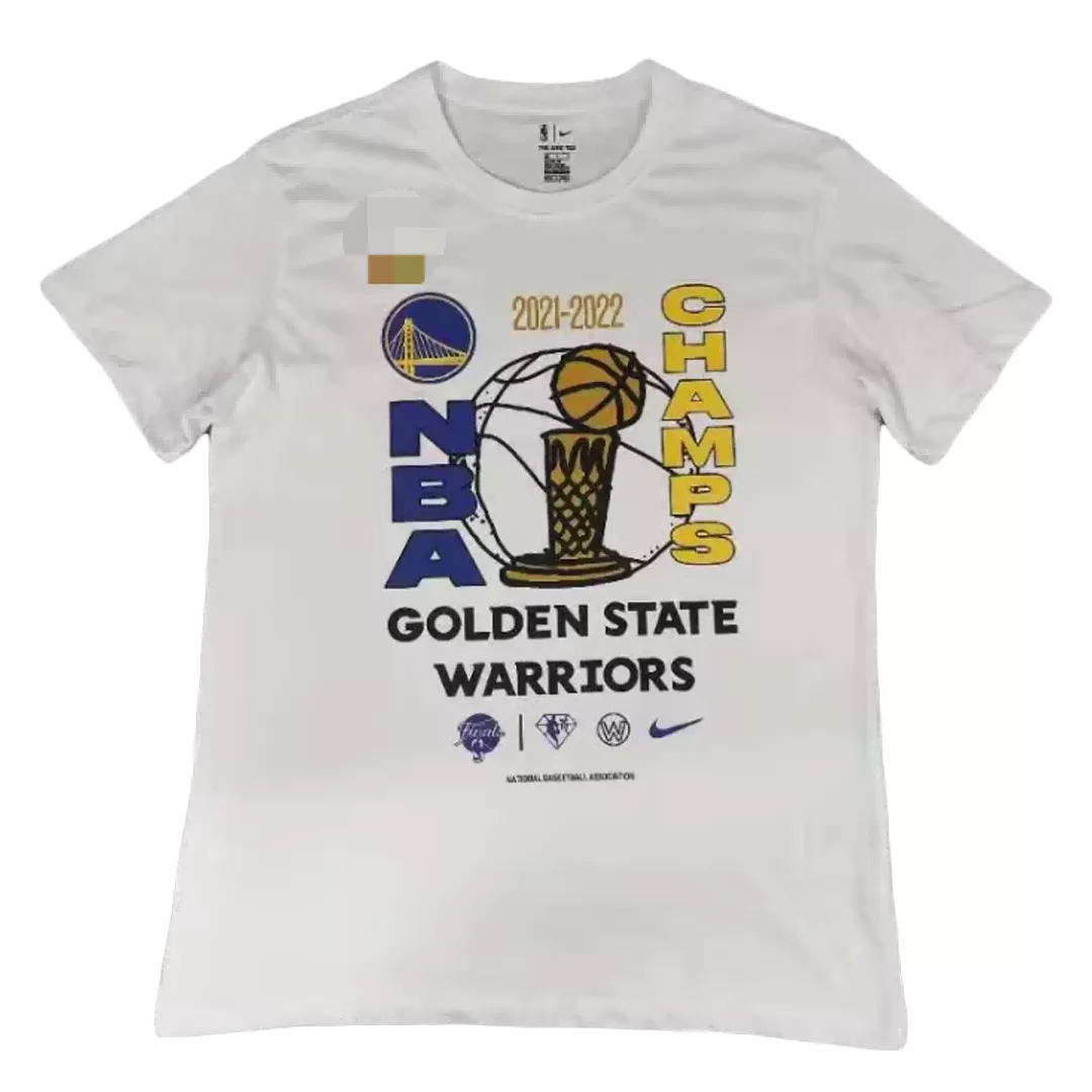 Men NBA Golden State Warriors White T-Shirt 2022