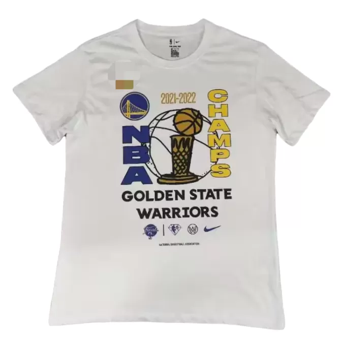 Men NBA Golden State Warriors White T-Shirt 2022 - thejerseys
