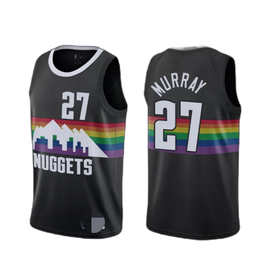 Unisex Denver Nuggets Jamal Murray Nike Navy Swingman Jersey - Icon Edition