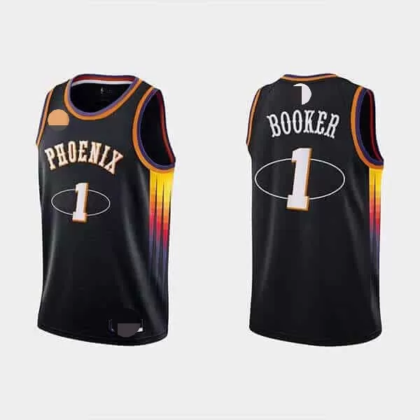 Nike Kids' Phoenix Suns Devin Booker #1 Purple Swingman Jersey