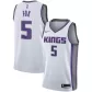 Men's Sacramento Kings De'Aaron Fox #5 White Swingman Jersey 2021/22 - Association Edition - thejerseys
